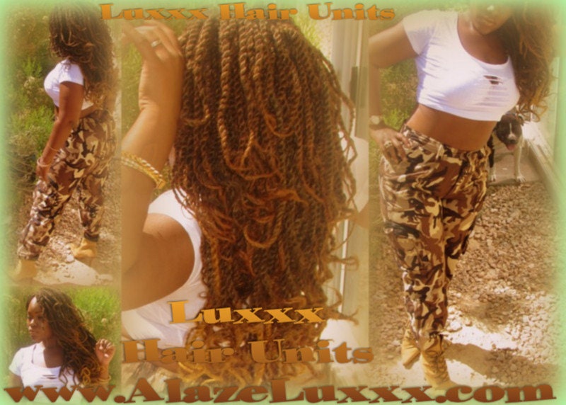 Kinky Twist Braid Wig Marley Twist Wig Unit! 16' Natural Look! Glueless Lace Finish! 16' Natural Kinky Twist Box Braid Dred Lock Twist Wig