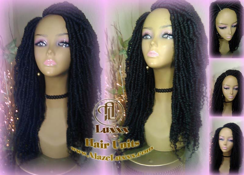 Passion Twist Black 1B Mini Small Fluffy Irregular Bomb Passion Twist Hair Gypsy Bohemian Boho Water Wave Hair Passion twist hair