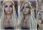 613 Blonde Brown Long Straight Small Senegalese Twist Wig Unit  Blonde 22 Crochet Loc 613 30 Braiding Platinum Braids Wig