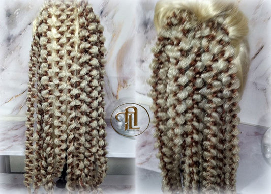 Ponytail Hair Fall Viking Renaissance Vintage Hair Extensions Blonde Brown  kawaii dreadlocks hair scrunchie clipin Butterfly Braids