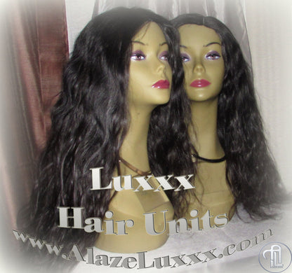 Virgin Hair 22 In Wavy Loose Body Wave New Unit Lace Front Curly Long Closure Remi Reality Show Human Hair Brazilian Malaysian or Peruvian