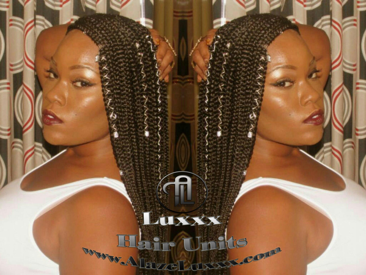 4x4 Lace Closure Braid Wig Lemonade Fulani Cornrow Braid Wig French Braids Feed in Braids Box Braid Swim Fulani Beyonce Tribal Goddess Braid