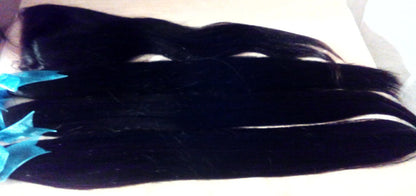 Straight Black Kim Kardashian West Look 18 In Virgin Hair Unit Custom Middle Part Side Part 4x4 Lace Front Celebrity Wigs Wig FREE SHIPPING