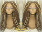 Wavy Goddess Faux Locs Blonde Honey 27 Hair Gypsy Bohemian Boho Dread Loc 613 27 DE SE Dred Lock Crochet Braided Wigs Carnival Festival Hair