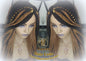 Straight Senegalese Twist Wig Unit! Medium Small Short Blonde Brown #4 #27 Crochet Twist Braided Wig 2tone honey blond hair Alopecia wig