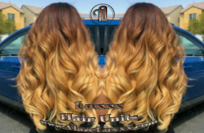 Brown Honey Blonde Ombre Highlights Balayage Colorist Wig Maker Virgin Hair Unit Wig Closure Blonde Wig 27 613 platinum dark roots Alopecia