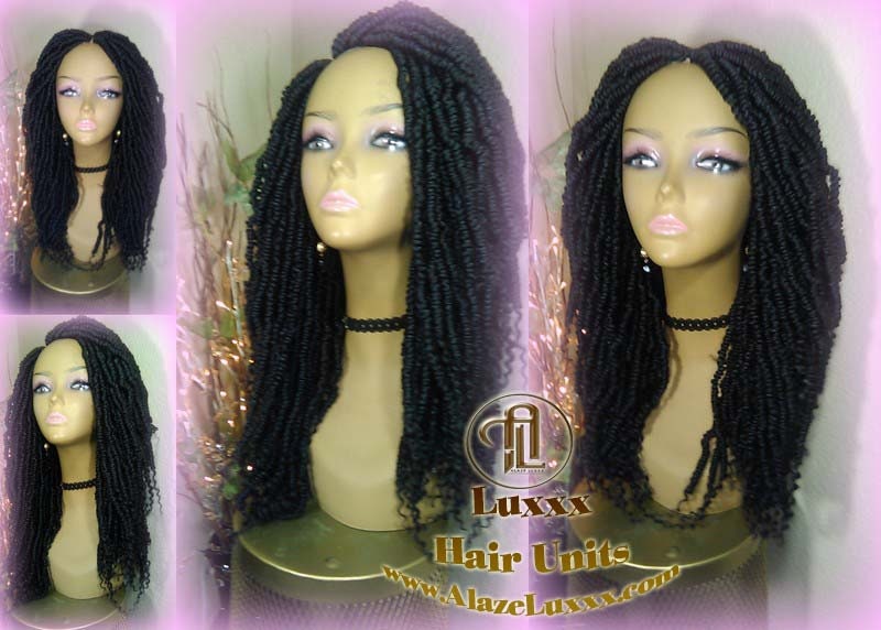 Passion Twist Black 1B Mini Small Fluffy Irregular Bomb  Passion Twist Hair Gypsy Bohemian Boho Water Wave Hair Passion twist hair