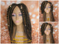 Straight Senegalese Twist Wig Unit! Medium Small Long Blonde Brown #4 #27 Crochet Twist Braided Wig 2tone honey blond hair charms wig maker