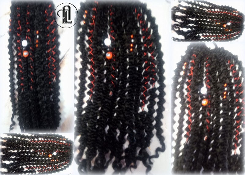 Halloween Ponytail Hair Accessories Hair Fall Extension Clipin Black Orange Hairband Hair Tie Passion braid hair scrunchy Pumpkin Ghost Scar