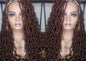 Headband Wig Brown 30 Goddess Faux Locs Gypsy Bohemian Boho Dread Loc Wig Blonde Wavy Marley Crochet Braided Wig Ready to ship