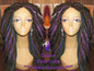 Senegalese Twist Wig 20' Straight Drop Galaxy Hair Unit! Alternative Kinky Marley Crochet Twist Box Braid Braided Dred Lock Braiding Wig