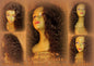 Virgin Hair Curly 20' Gorgeous  Custom Unit Lace Front  Celebrity Wigs  Wig Look Brazilian Malaysian or Peruvian Big Virgin Hair Curly Hair