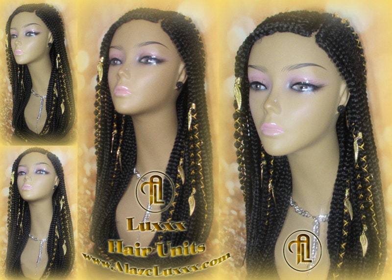 Lemonade Fulani Cornrow Braid Wig French Braids Feed in Braids Box Braids Swim Wig Gym Wig Kardashian Fulani Beyonce Tribal Goddess Braids