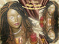 Braided Wigs Curly Senegalese Twist Wig Unit! 14' Black Auburn 1B 30 Alopecia Natural Kinky Marley Crochet Box Braid Braided Braiding Wig