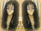 Faux Loc Wig 4x4 Lace Closure w Baby Hairs Dread Wig Wavy Black Dreads Honey Blonde 27 Synthetic Nu Goth Marley Dred Lock Bohemian Goddess