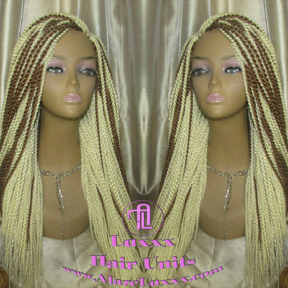 613 Blonde Long Straight Small Senegalese Twist Wig Unit Moschino Barbie Dreams Blonde 22 Crochet Loc 613 Braiding Platinum White Braids Wig