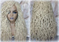 Nu Locs Distressed Soft Locs Platinum Blonde Braided Wig Gypsy Bohemian Boho 613 Goddess Faux Dread Locs Faux Locs