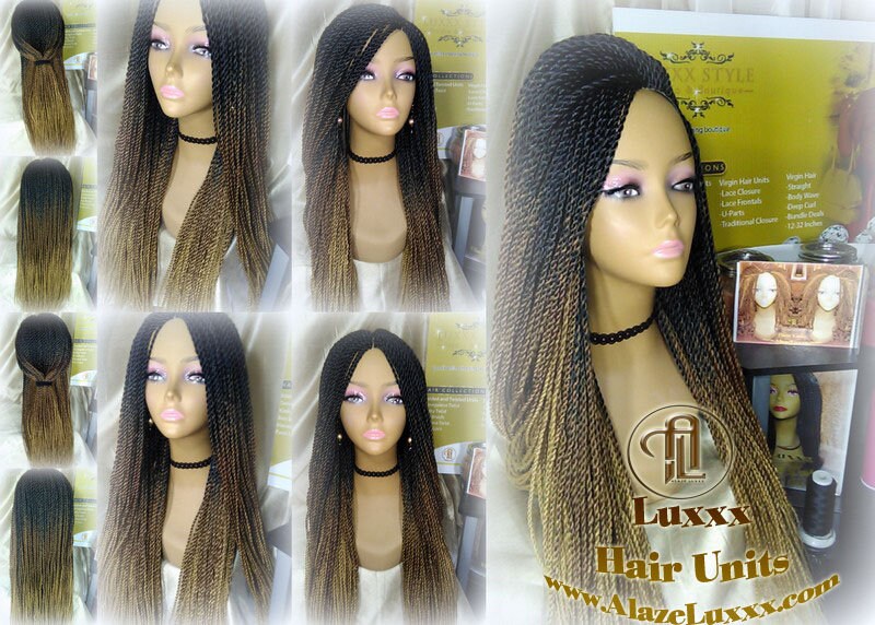 Senegalese Twist Braid Wig 26 28 Inch Long Ombre Black Brown Blonde 27 Small Crochet Braids Drag Queen Wig Synthetic Braiding Alopecia