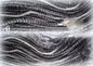Viking Hair Silver Black Grey Single Ended SE 75 Piece Set Kit Mixed Soft Crochet Boho Dread Braid Hair Wraps Extensions Textured Natural