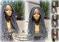 Big Large Fluffy  Storm Silver Grey Gray 44 51 Platinum Metallic Chrome Hair Gypsy Bohemian Boho Goddess Faux Dread Locs Wig Coplay Crochet