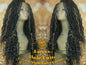 16 in Individual Goddess Faux Locs Crochet Dread Wig Wavy Black Dreads 1B Honey Blonde 27 Gypsy Gipsy Synthetic Dred Festival Bohemian Boho