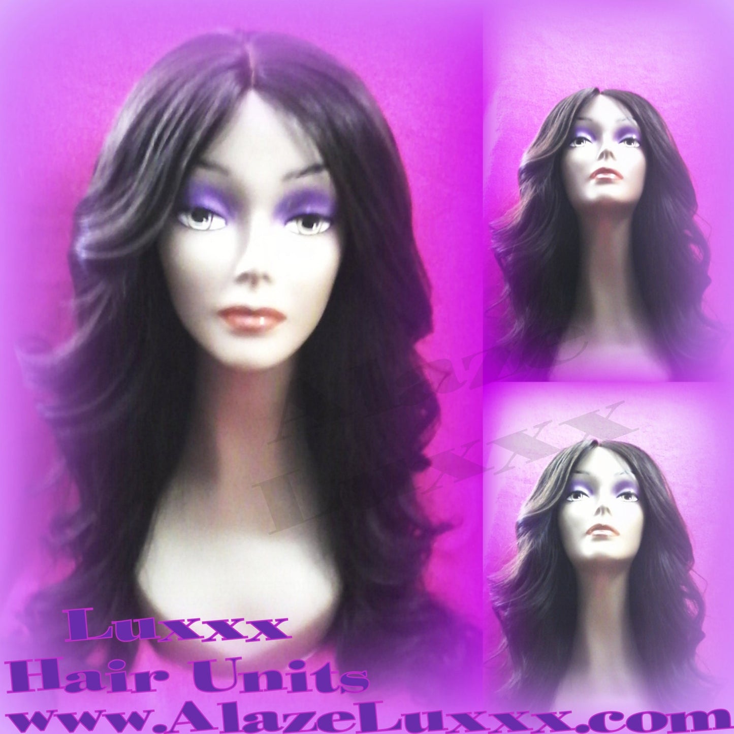 Virgin Hair Unit WIG Middle Free Part 16 Inch Lace Front Celebrity Wigs Kim Kardashian Wig Look New Hair Trend Long Pretty Beautiful Hair