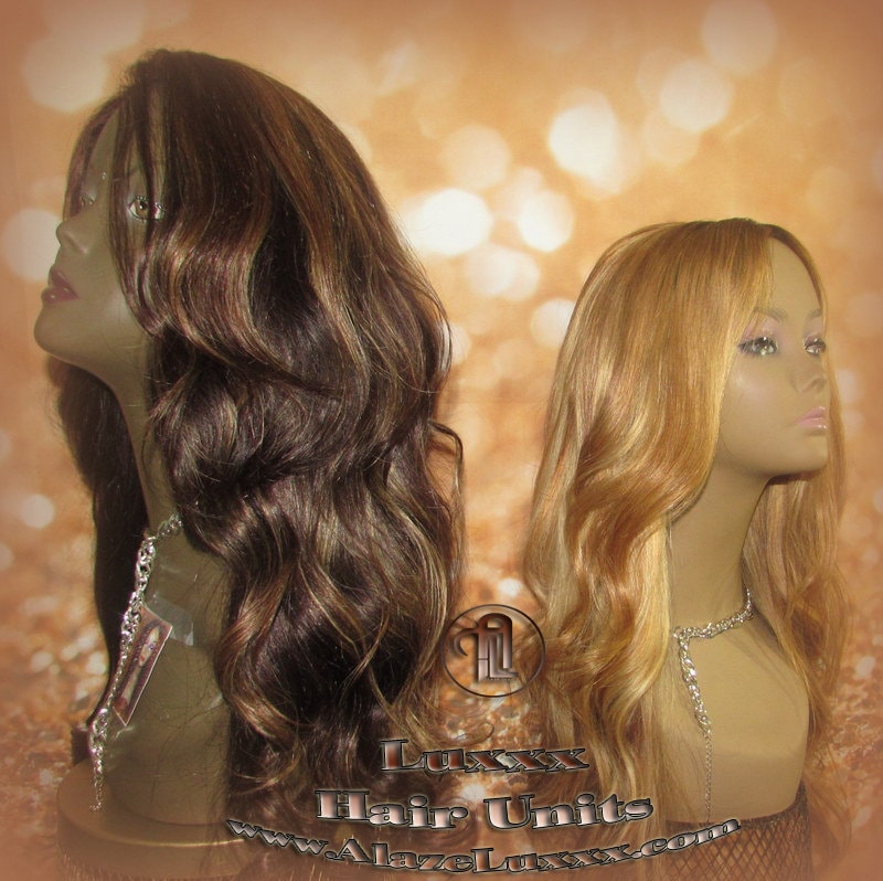 Highlights Brown Blonde Balayage Virgin Hair Unit Lace Front Straight Hair Side Bang Layered Hair Wig Make Designer Wig Colorist Stylist