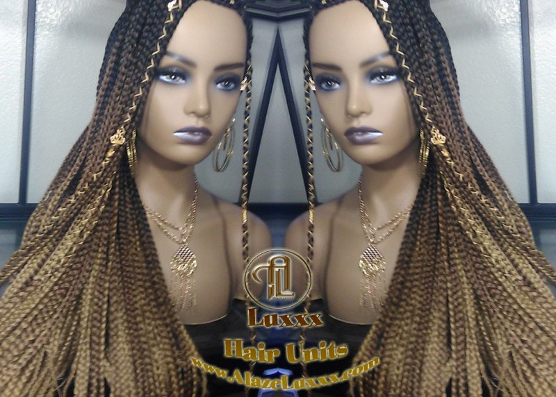 Cornrow Black Brown Blonde Ombre Lemonade Braid Wig French Braids Feed in Braids Box Braids Tribal African Goddess Fulani Beyonce