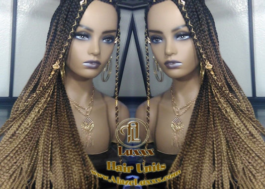 Cornrow Black Brown Blonde Ombre Lemonade Braid Wig French Braids Feed in Braids Box Braids Tribal African Goddess Fulani Beyonce