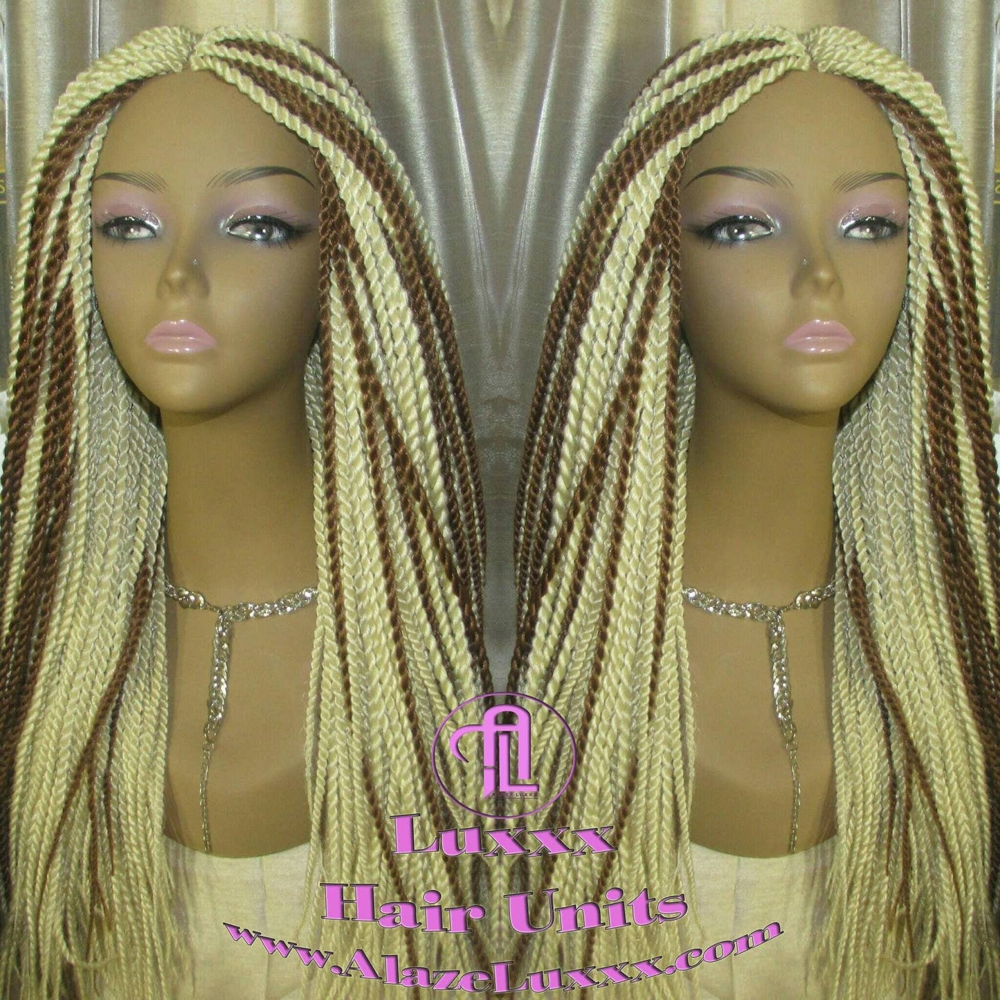 613 Blonde Long Straight Small Senegalese Twist Wig Unit Moschino Barbie Dreams Blonde 22 Crochet Loc 613 Braiding Platinum White Braids Wig