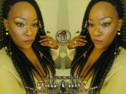 4x4 Lace Closure Fulani Tribal Goddess Braids Black  Lemonade Fulani Cornrow Braid Wig French Braids Feed in Box Braids Swim Wig Gym