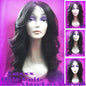 Virgin Hair Unit WIG Middle Free Part 16 Inch Lace Front Celebrity Wigs Kim Kardashian Wig Look New Hair Trend Long Pretty Beautiful Hair
