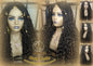 Box Braid Wig Long Brown black boho curyly box braids 1b 30 brown auburn Medium Straight bohemian gypsy  Mix Blonde Ombre SAME DAY SHIPPING
