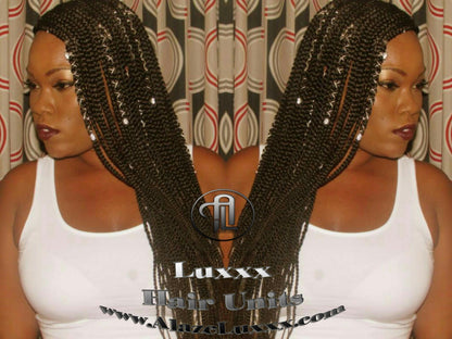4x4 Lace Closure Braid Wig Lemonade Fulani Cornrow Braid Wig French Braids Feed in Braids Box Braid Swim Fulani Beyonce Tribal Goddess Braid