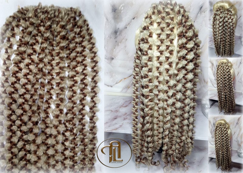 Ponytail Hair Fall Viking Renaissance Vintage Hair Extensions Blonde Brown  kawaii dreadlocks hair scrunchie clipin Butterfly Braids