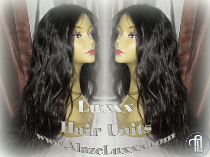 Virgin Hair 22 In Wavy Loose Body Wave New Unit Lace Front Curly Long Closure Remi Reality Show Human Hair Brazilian Malaysian or Peruvian