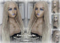 Box Braid Wig Blonde 613 27 Mix Ombre Balayage Honey Blonde Platinum Lace Baby Hair Straight! Braid Lace Wig for Black White Women Alopecia