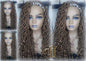 Headband Wig Blonde Honey Goddess Faux Gypsy Bohemian Boho Dread Loc Wig Blonde #27 Wavy Marley DE SE Dred Lock Blonde Crochet Braided Wigs