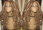 Straight Curled Senegalese Twist WigBlonde Platinum Bombshell 18' Auburn 27 30 613 Curly Alopecia Natural Kinky Marley Braided Braiding Wig