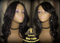 Virgin Hair Unit WIG Free Part 16 Inch Lace Front Wigs Virgin Hair Lace Short Black Lace Closure Wigs straight curled Alopecia wig maker