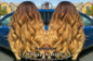 Brown Honey Blonde Ombre Highlights Balayage Colorist Wig Maker Virgin Hair Unit Wig Closure Blonde Wig 27 613 platinum dark roots Alopecia