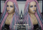 Pink Grey Mermaid Wig Box Braids braided Synthetic hair Lace closure Baby hair Light Pink wig pink extensions stage hair gypsy Boho
