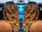 Highlights Balayage Colorist Brown Honey Blonde Ombre Wig Maker Virgin Hair Unit Wig Closure Blonde Wig 27 613 platinum dark roots Alopecia
