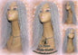 Senegalese Twist Wig Grey 44 51 Silver Braids Long Straight Small Storm Twist Braided Wigs Twisted Xpressions Braiding Hair Platinum Braids