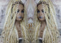Headband Wig Blonde 613 Braids Dreads Mix Set Twist Soft Crochet Boho Dread Braid Set Bohemian extensions