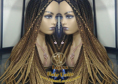 Cornrow Black Brown Blonde Ombre Lemonade Braid Wig French Braids Feed in Braids Box Braids Tribal African Goddess Fulani Beyonce