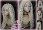 Boho 613 Boho Braid Wig Bohemian Lace Closure Wig Platinum Blonde Goddess Faux Locs Baby Hair Gypsy