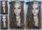 Headband Wig Blonde Honey Goddess Faux Gypsy Bohemian Boho Dread Loc Wig Blonde #27 Wavy Marley DE SE Dred Lock Blonde Crochet Braided Wigs