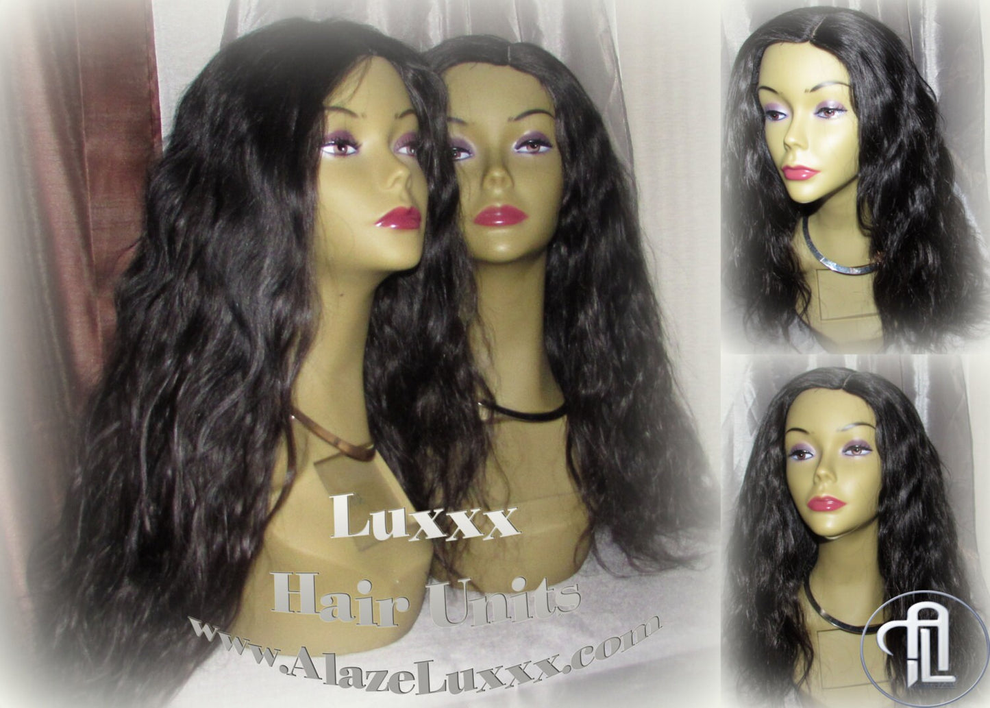 Virgin Hair 22 In Wavy Loose Body Wave New Unit Lace Front Curly Long Closure Remi Reality Show Human Hair Brazilian Malaysian or Peruvian
