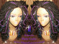 16' Bombshell Galaxy Hair Senegalese Twist Wig Unit! Alternative Hair Kinky Marley Crochet Twist Box Braid Braided Dred Lock Braiding Wig